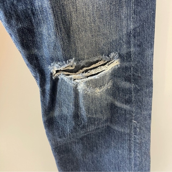 Citizens of Humanity Liya High Rise Classic Fit Crop with Distressed Hem, 26 - Picture 7 of 14